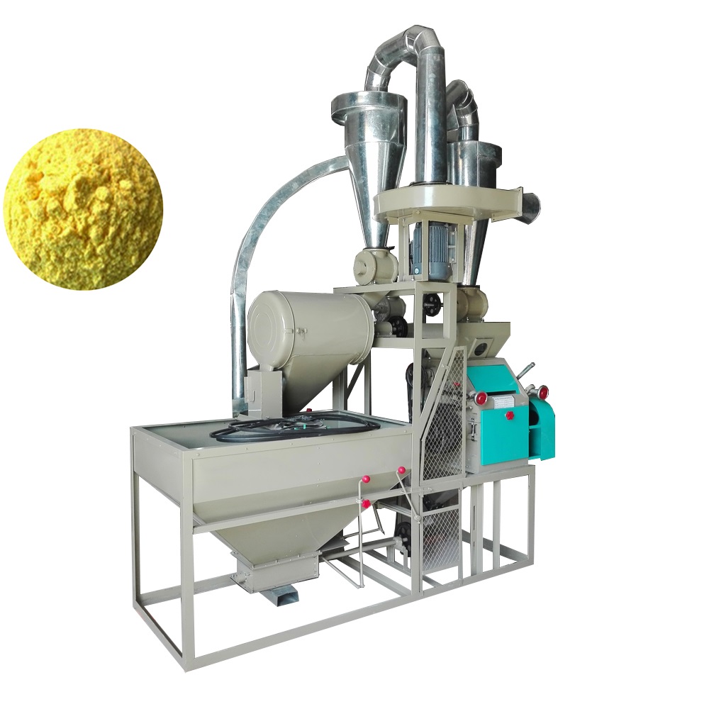 300-500kg/H Small Scale Industrial Fine Maize Corn Flour Milling Plant