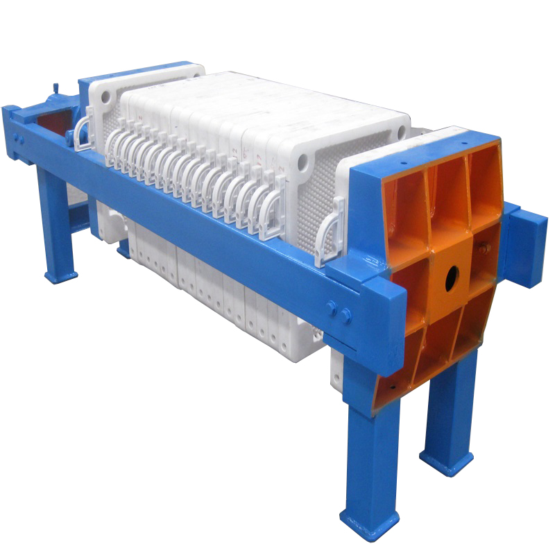 Cast iron plate and frame filter press machine