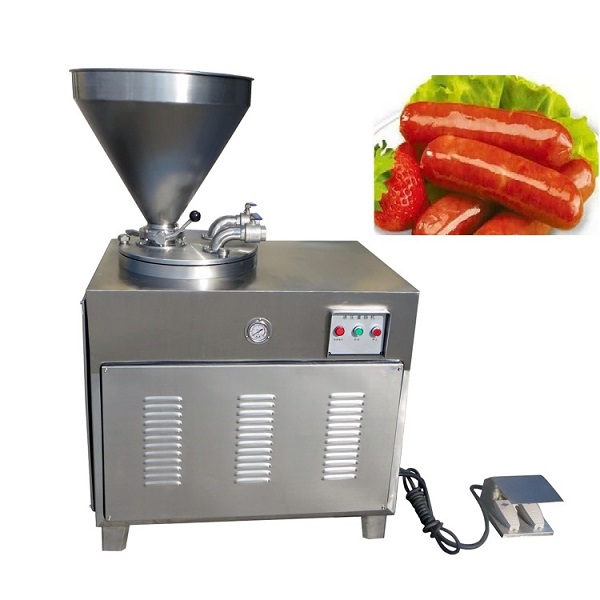 Hydraulic sausage filling machine