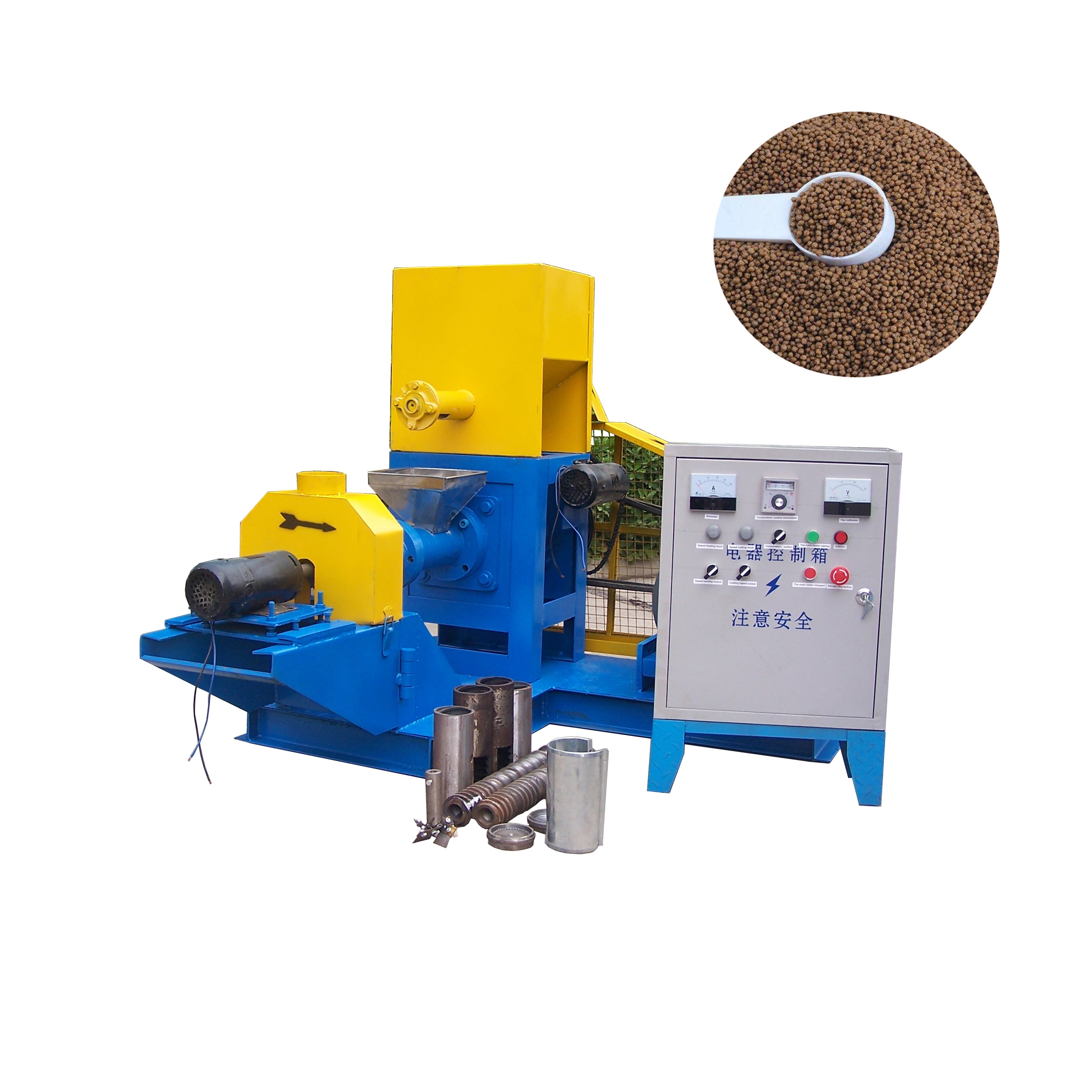 1-12mm Animal Floating Fish Feed Pellet Making Machine Extruder Machine