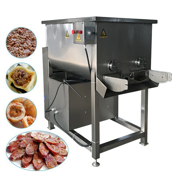 Industrial meat stuffing mixer
