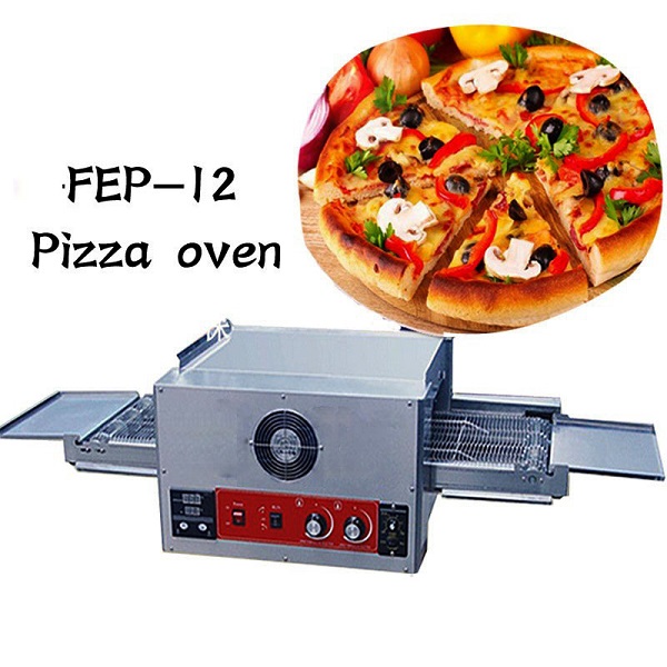 Crawler type electric gas pizza oven