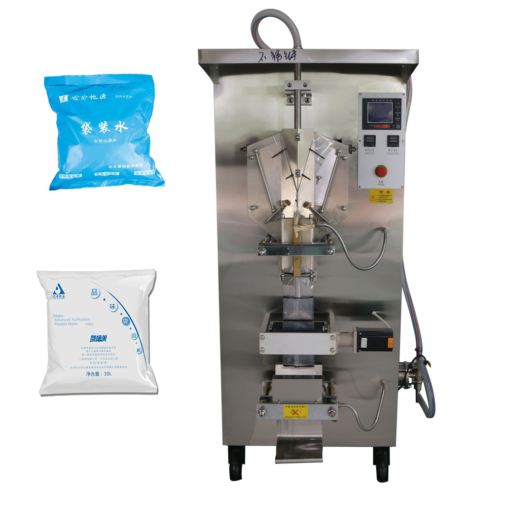 Automatic small pouch water milk filling machine