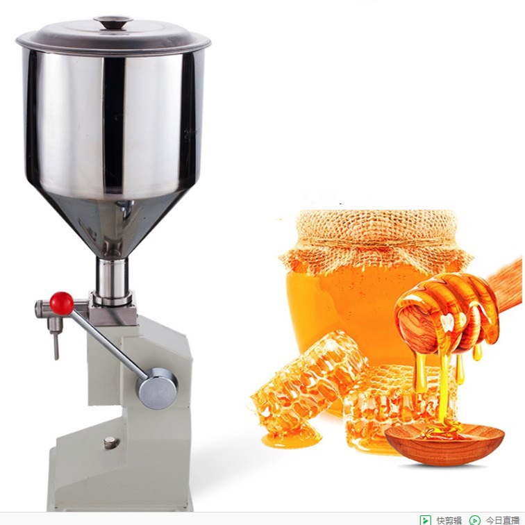 Manual paste sauce filling machine