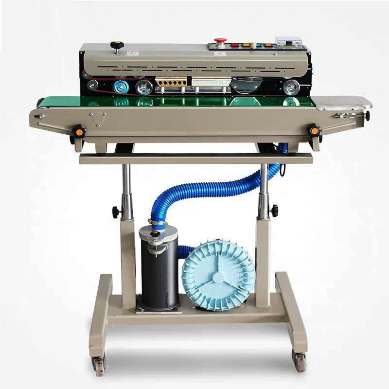 Vertical band sealer with air-filling function