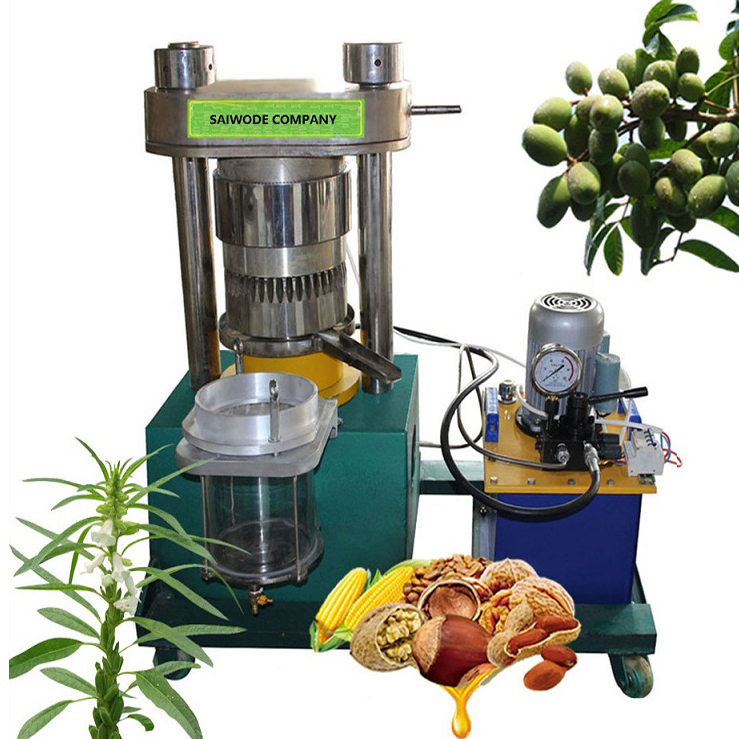 Coconut walnut hydraulic oil press