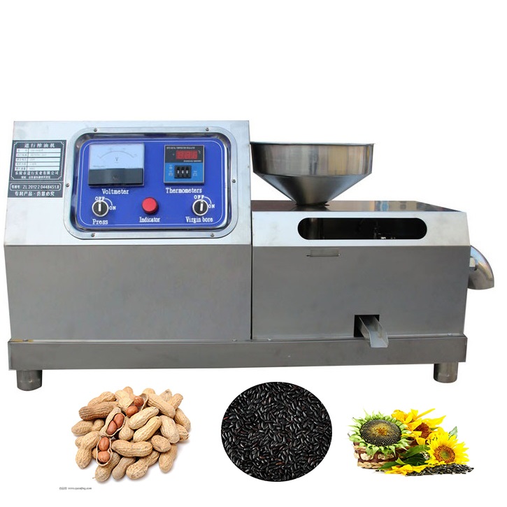 Table type screw oil press machine
