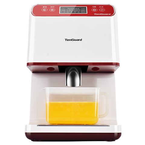 Home family use oil extractor machine with roasting function