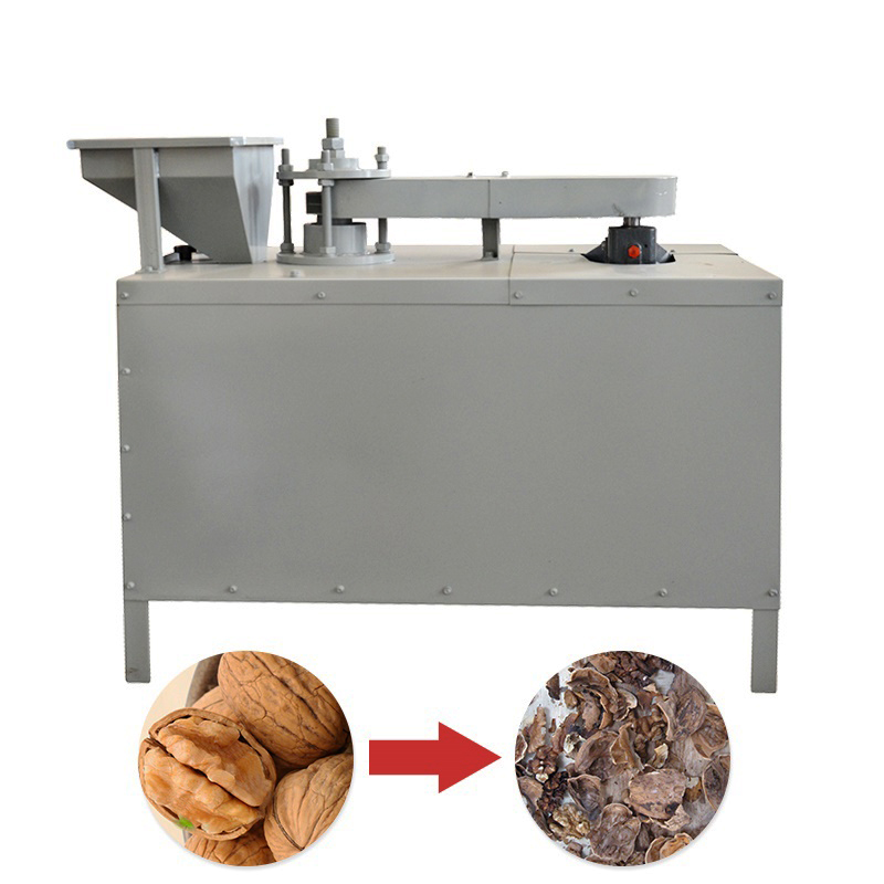 Dry walnut cracking machine