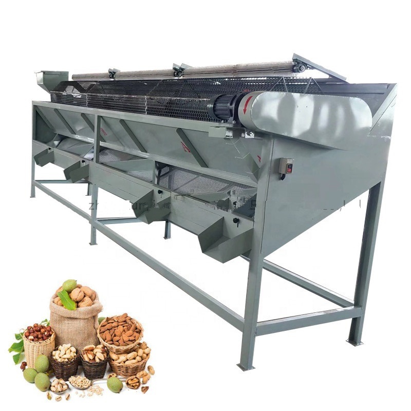 Raw cashew nut grader machine