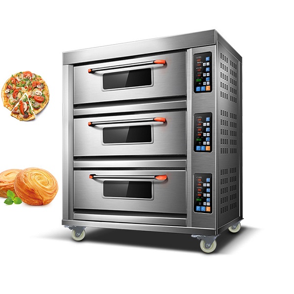 Commercial pizza bread barking oven