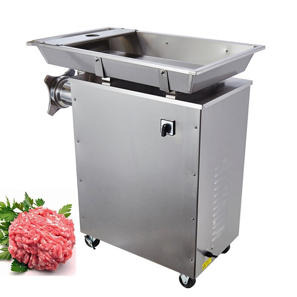 Industrial frozen meat grinder machine