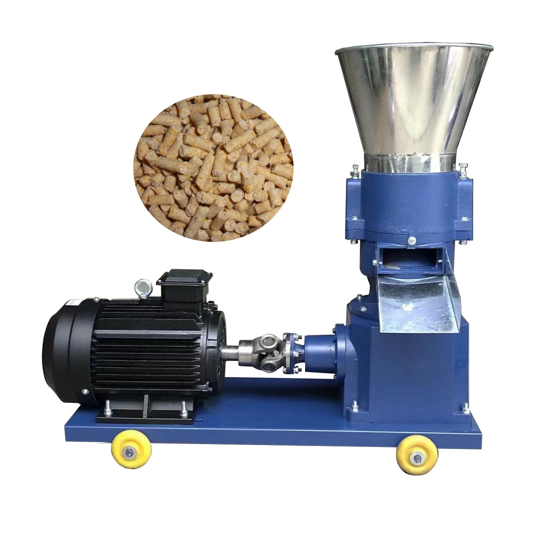 Animal feed pellet mill for chicken cow pig