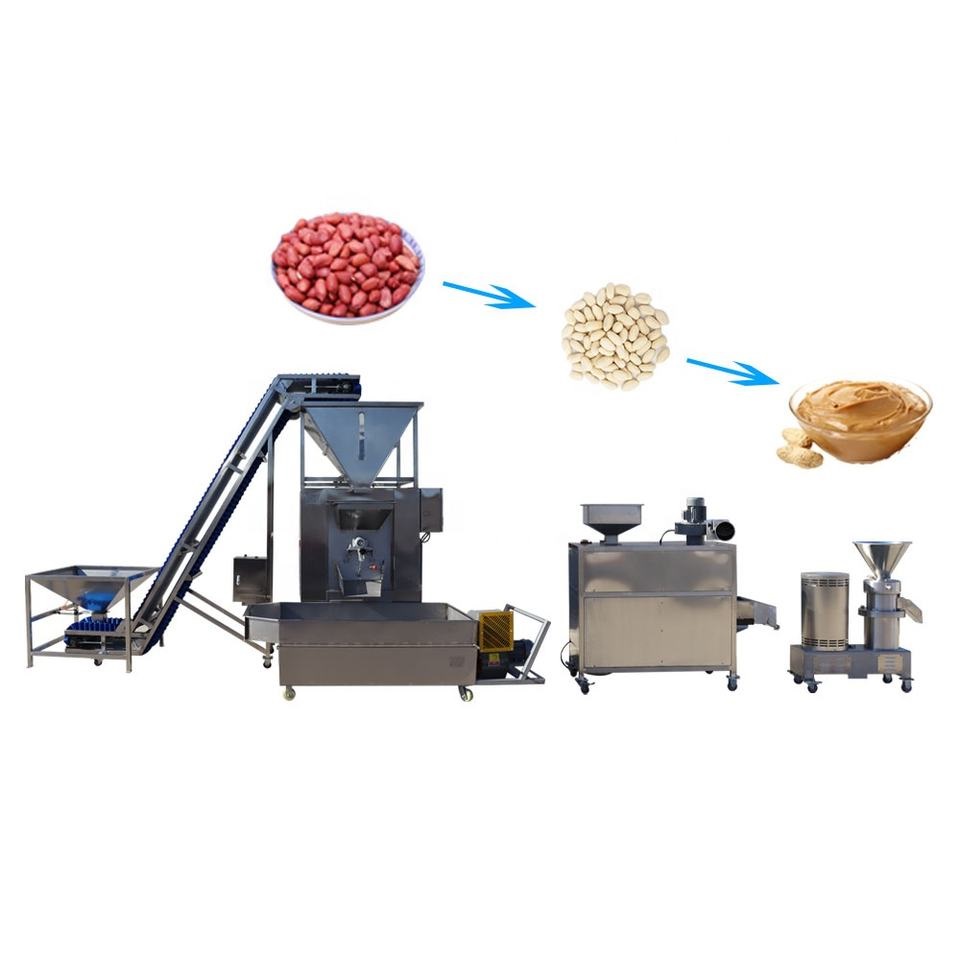100kg/h peanut butter mill production line