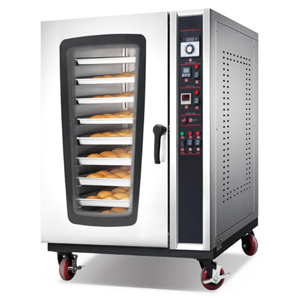 5 tray commercial bread baking oven