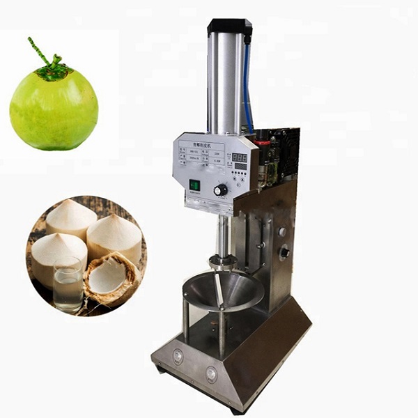 Green coconut peeling machine