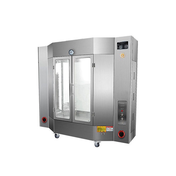 Square automatic gas electric duck roaster