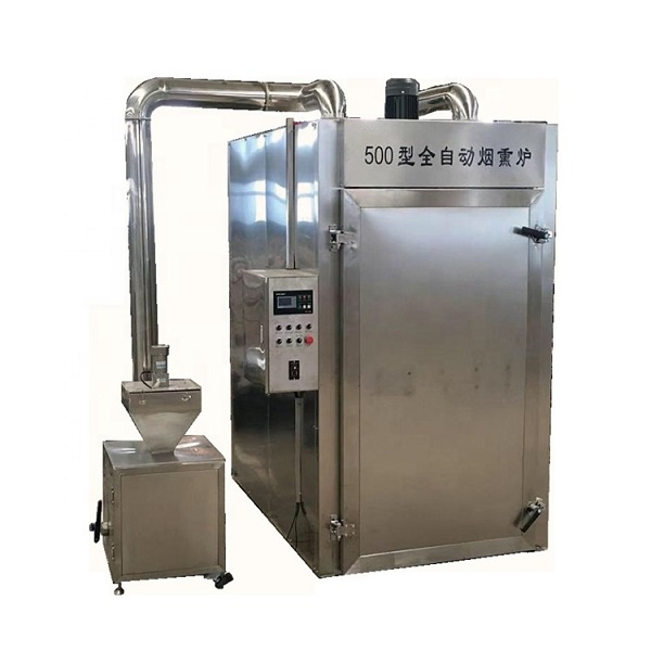 Industrial sausage meat smoking machine